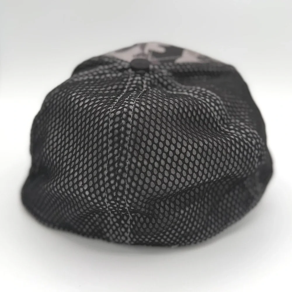 Harley-Davidson Mens Camo Trucker Hat Grey Black Mesh Bar & Shield Logo Cap 2020